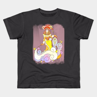 Zodiac Witch Aries Kids T-Shirt